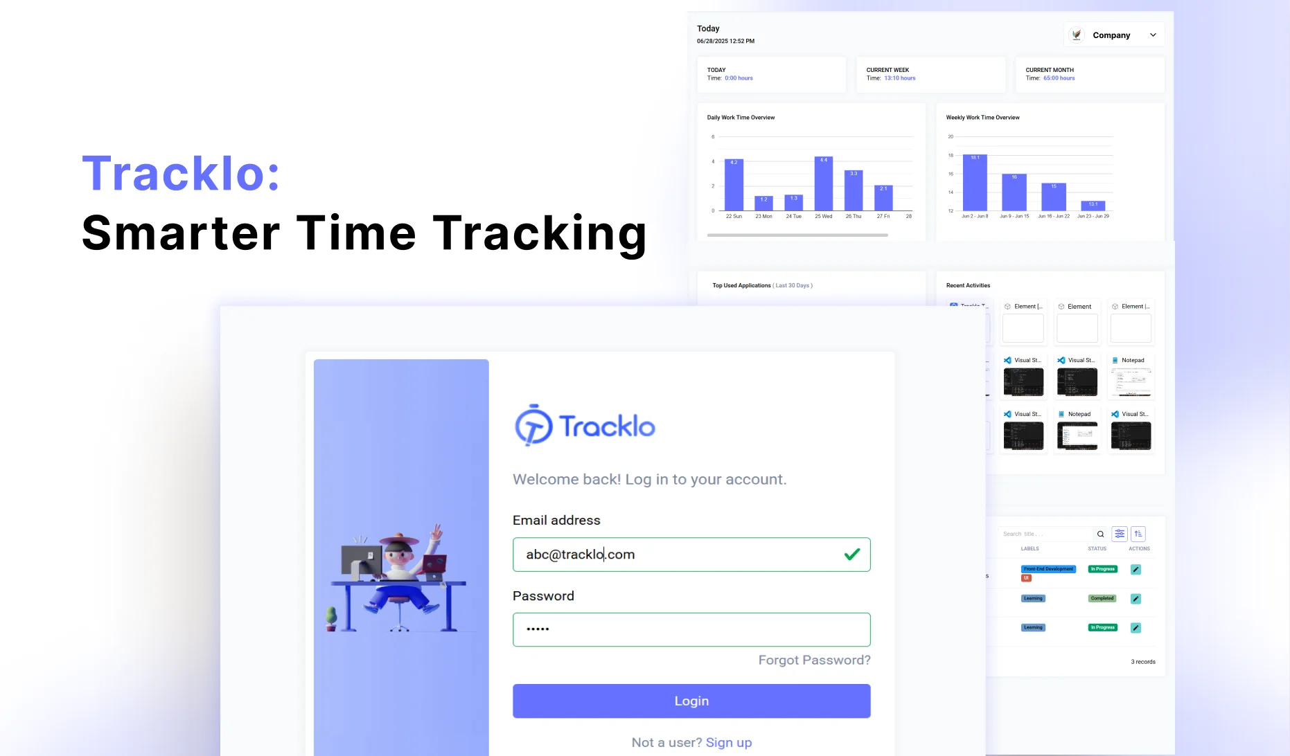 Tracklo Time Tracking